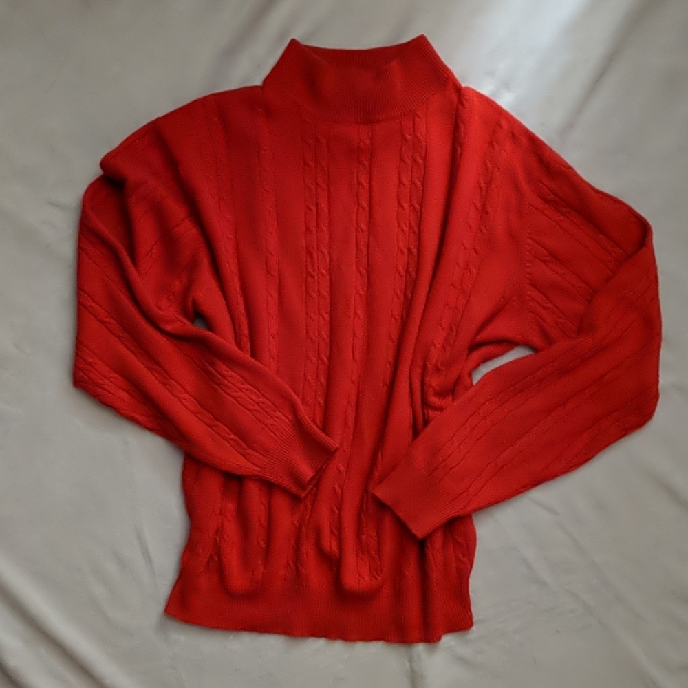 Red sweater